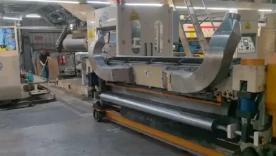 Замена кассеты в гофропрессе
